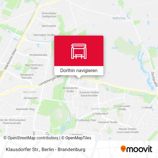 Klausdorfer Str. Karte