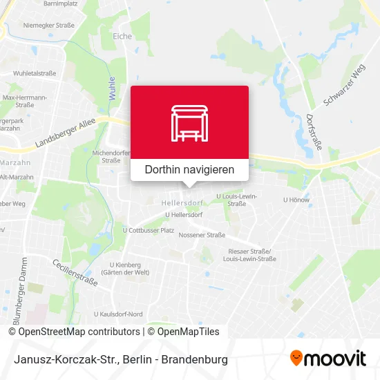 Janusz-Korczak-Str. Karte