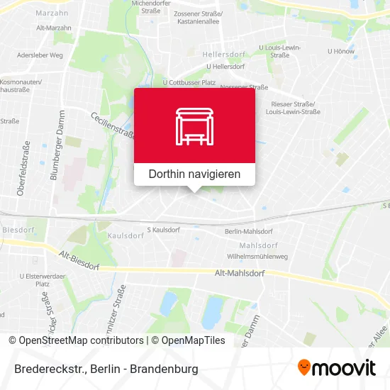 Bredereckstr. Karte