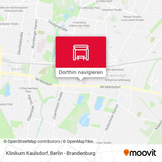 Klinikum Kaulsdorf Karte