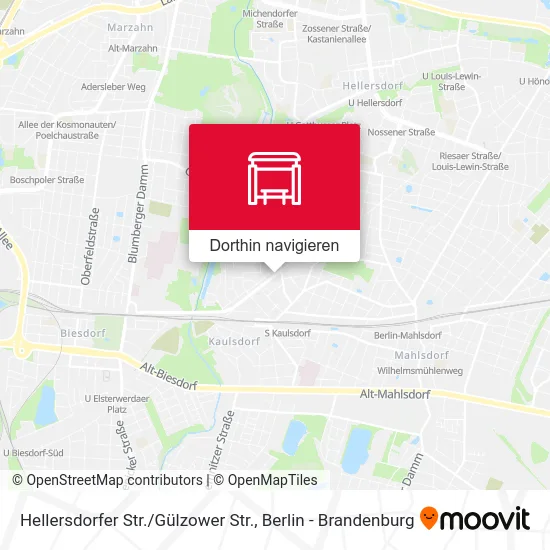 Hellersdorfer Str. / Gülzower Str. Karte
