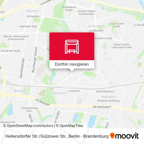 Hellersdorfer Str. / Gülzower Str. Karte