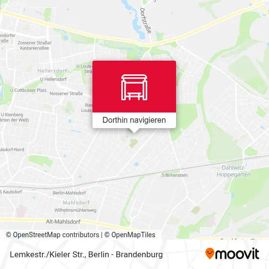 Lemkestr./Kieler Str. Karte