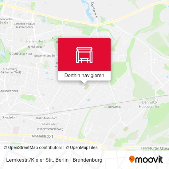 Lemkestr./Kieler Str. Karte