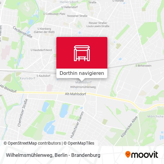 Wilhelmsmühlenweg Karte