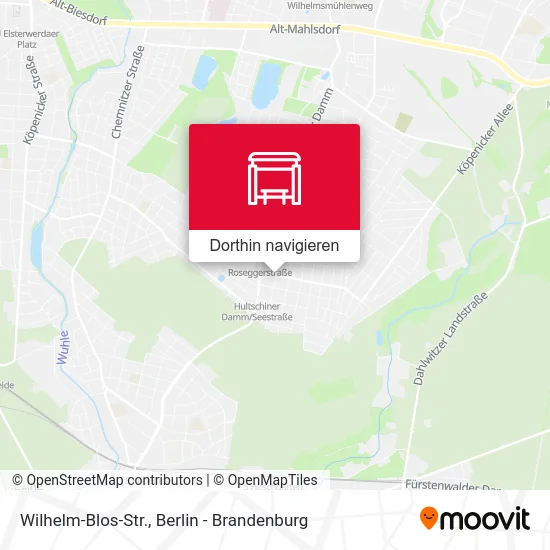 Wilhelm-Blos-Str. Karte