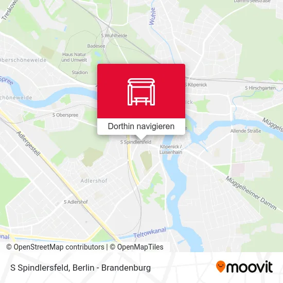 S Spindlersfeld Karte