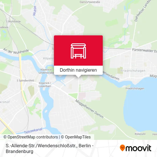 S.-Allende-Str. / Wendenschloßstr. Karte