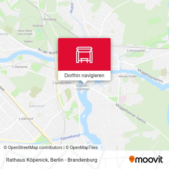 Rathaus Köpenick Karte
