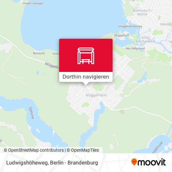 Ludwigshöheweg Karte
