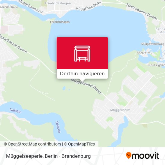 Müggelseeperle Karte