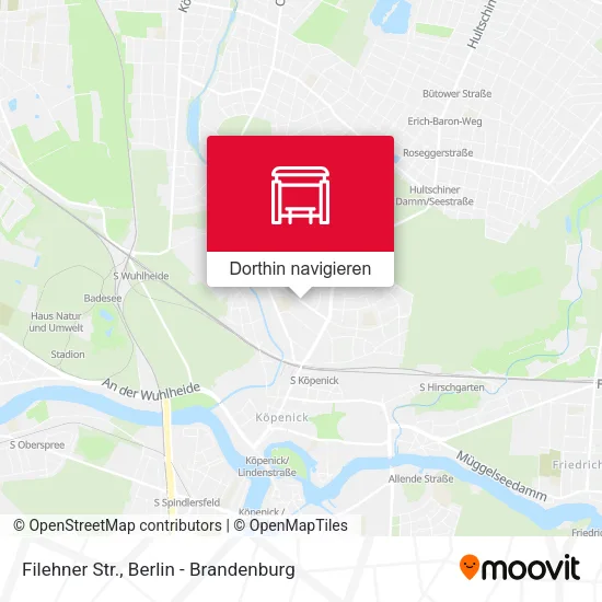 Filehner Str. Karte