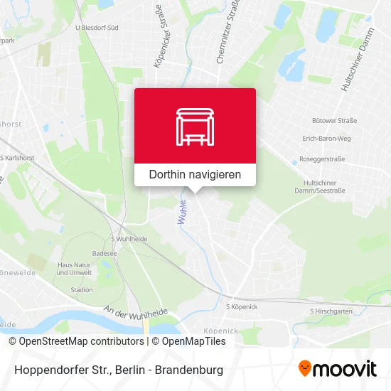 Hoppendorfer Str. Karte