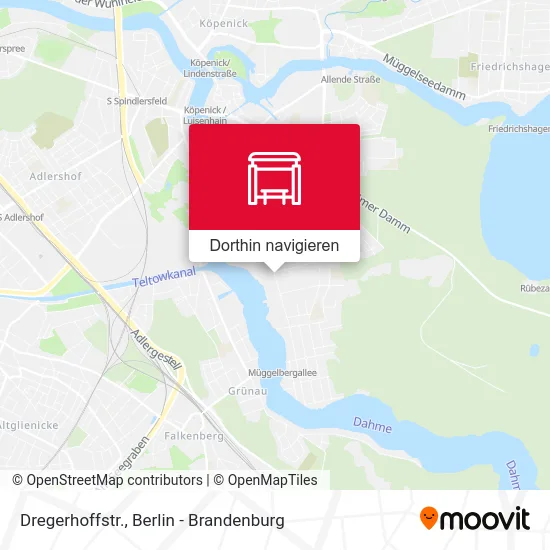 Dregerhoffstr. Karte