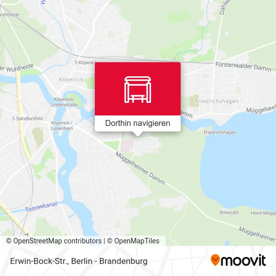 Erwin-Bock-Str. Karte