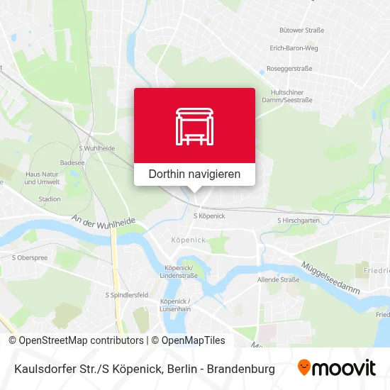 Kaulsdorfer Str./S Köpenick Karte