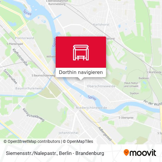 Siemensstr./Nalepastr. Karte