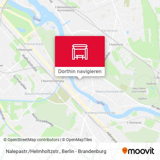 Nalepastr./Helmholtzstr. Karte