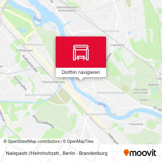 Nalepastr./Helmholtzstr. Karte