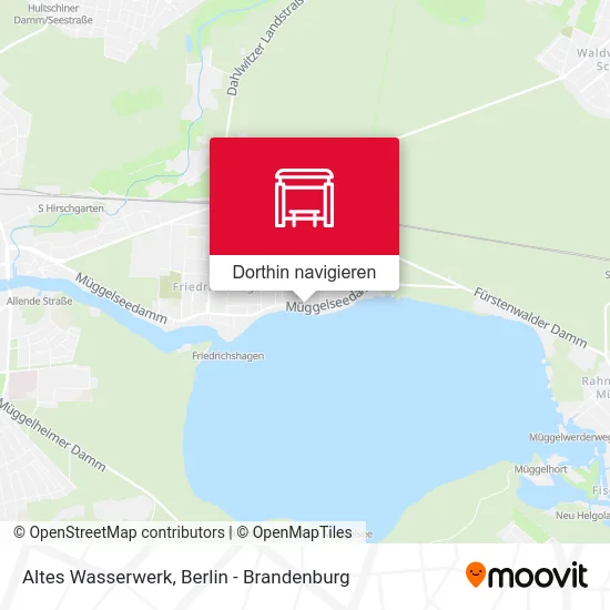 Altes Wasserwerk Karte