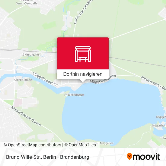 Bruno-Wille-Str. Karte
