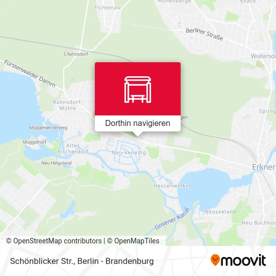 Schönblicker Str. Karte