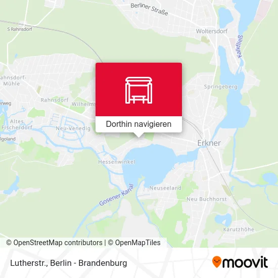 Lutherstr. Karte
