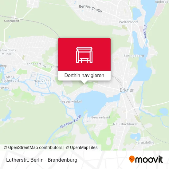 Lutherstr. Karte