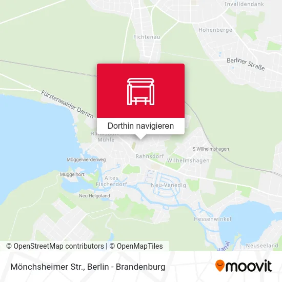 Mönchsheimer Str. Karte