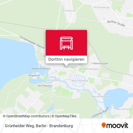 Grünheider Weg Karte