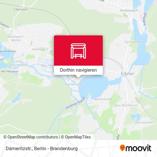 Dämeritzstr. Karte