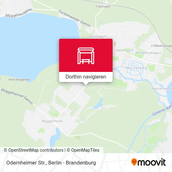 Odernheimer Str. Karte