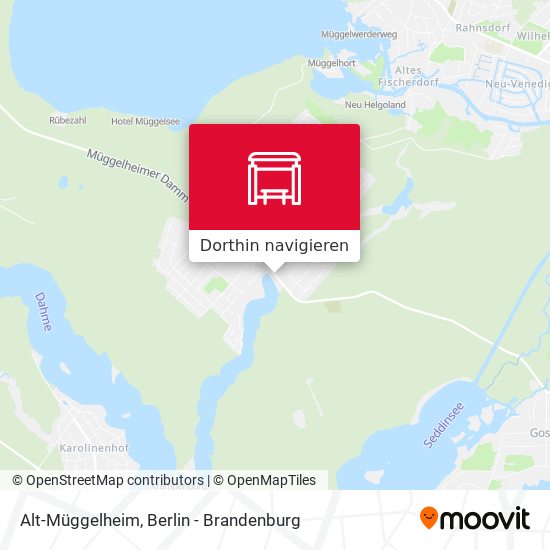 Alt-Müggelheim Karte