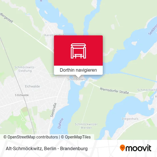 Alt-Schmöckwitz Karte