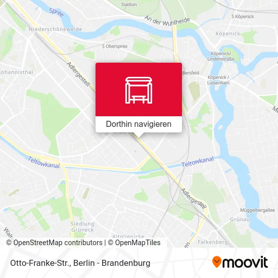 Otto-Franke-Str. Karte