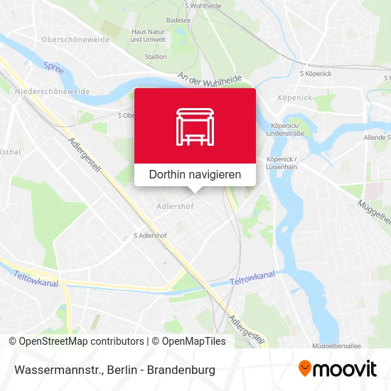 Wassermannstr. Karte