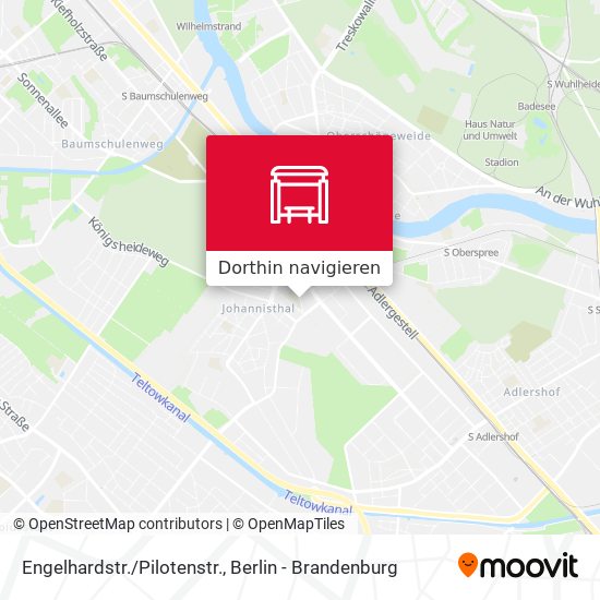 Engelhardstr./Pilotenstr. Karte