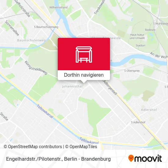 Engelhardstr./Pilotenstr. Karte