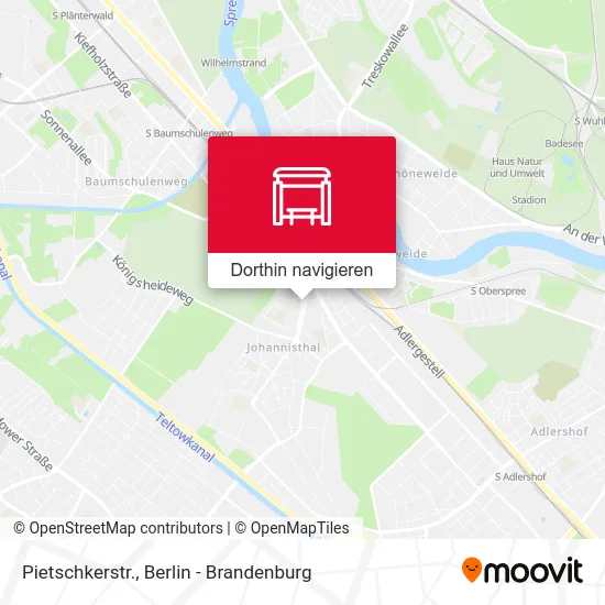 Pietschkerstr. Karte