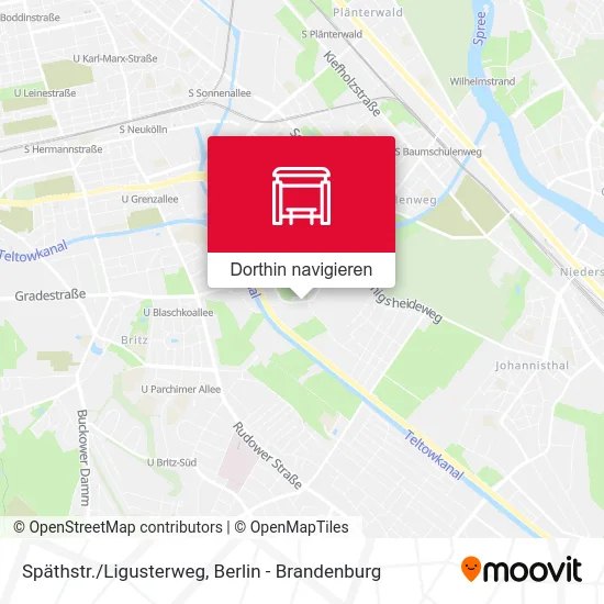 Späthstr./Ligusterweg Karte