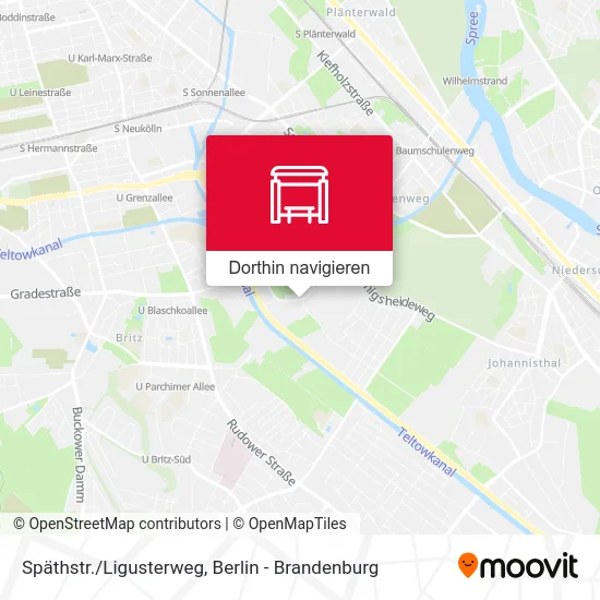 Späthstr./Ligusterweg Karte