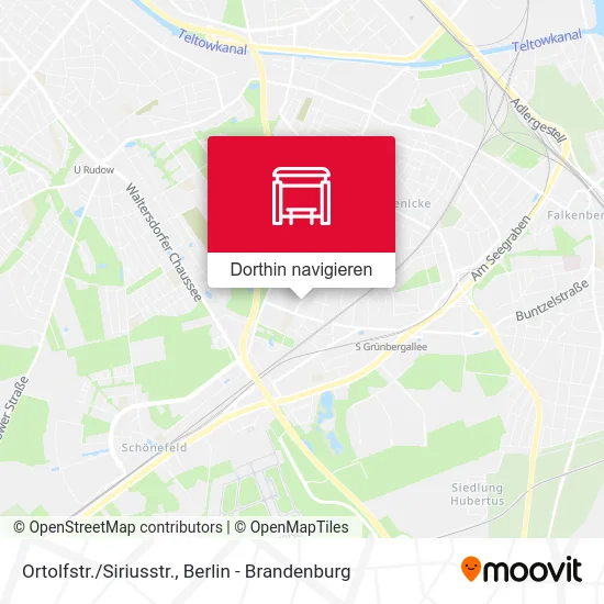 Ortolfstr./Siriusstr. Karte
