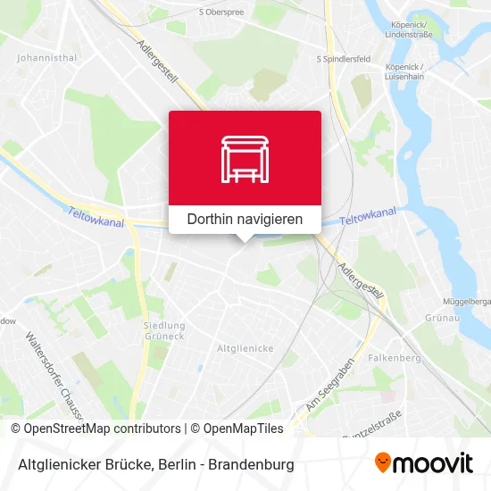 Altglienicker Brücke Karte