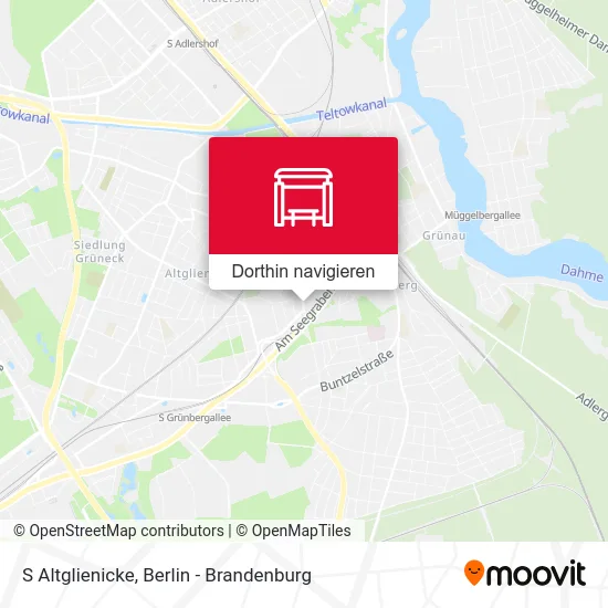 S Altglienicke Karte