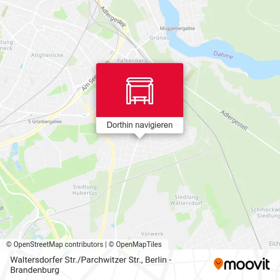 Waltersdorfer Str. / Parchwitzer Str. Karte