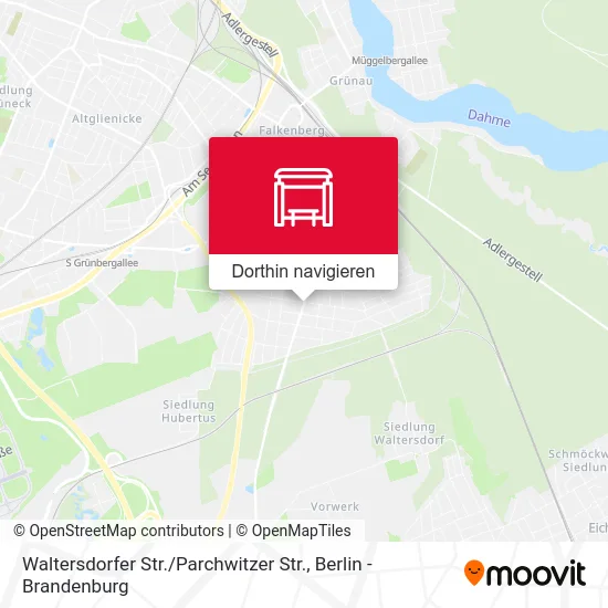 Waltersdorfer Str. / Parchwitzer Str. Karte