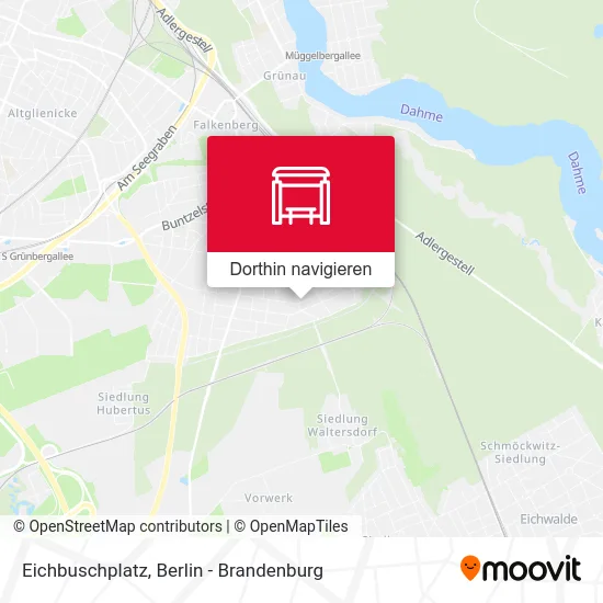 Eichbuschplatz Karte