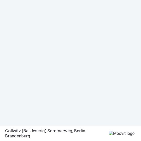 Gollwitz (Bei Jeserig) Sommerweg Karte