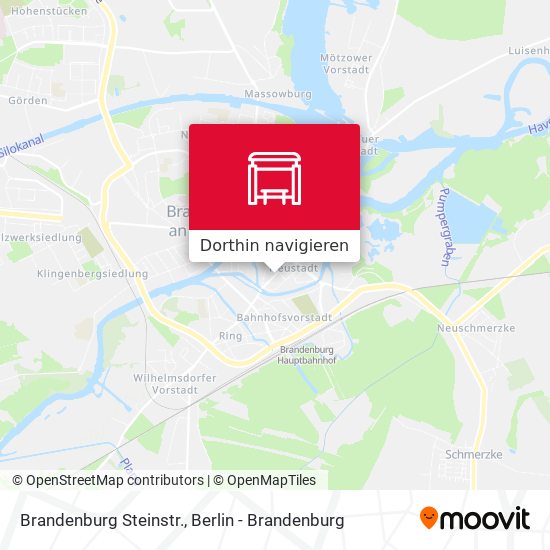 Brandenburg Steinstr. Karte