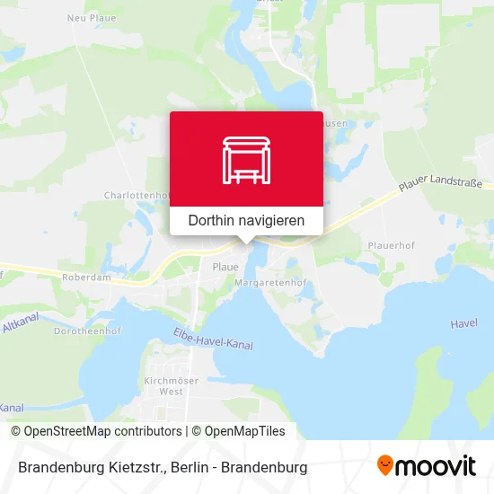 Brandenburg Kietzstr. Karte